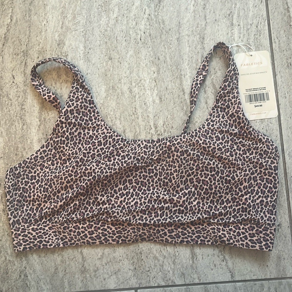 Fabletics Naked Feel Scoop Neck Bralette